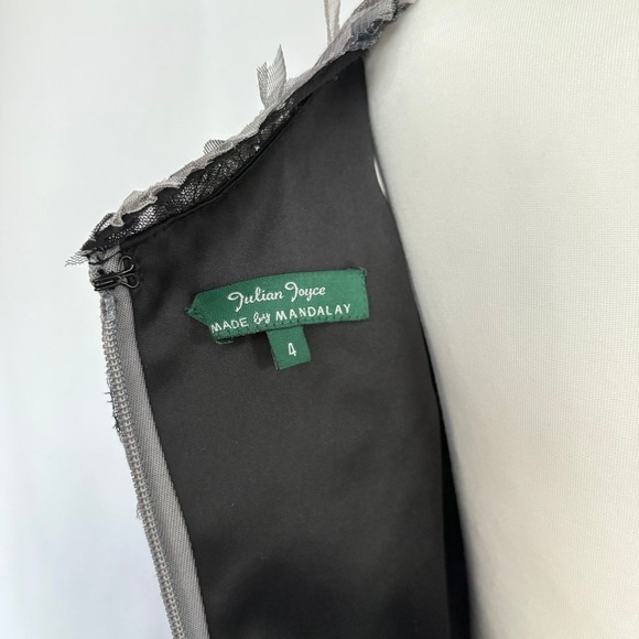 Deadstock Y2k MANDALAY Julian Joyce Sequin Embellished Cocktail Event NYE‎ Dress - Picture 5 of 8